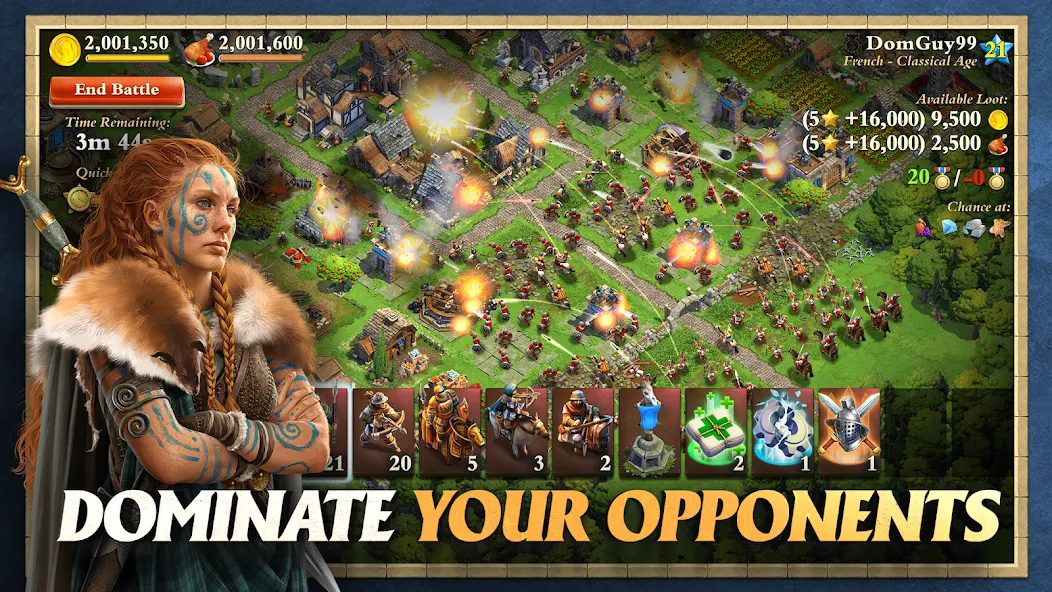 DomiNations Asia (Доминейшнс Азия)  [МОД Все открыто] Screenshot 1