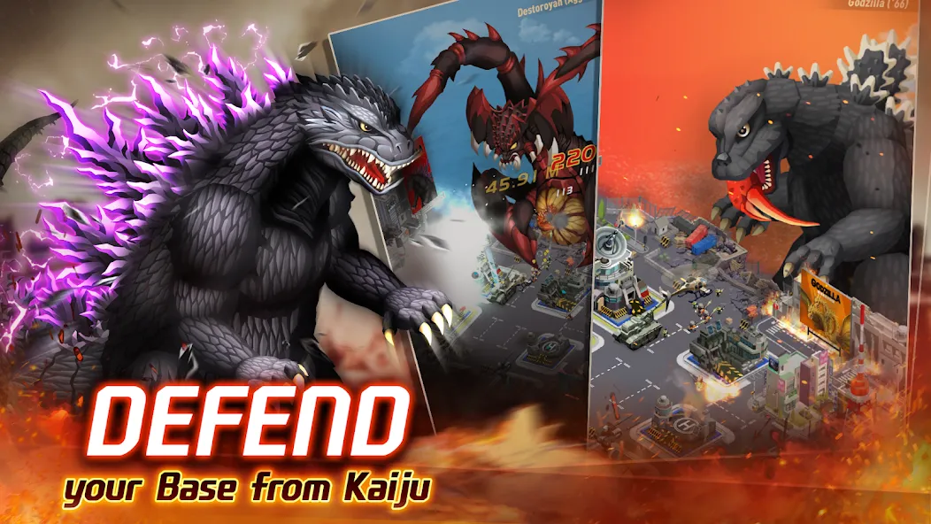 Godzilla Defense Force (Годзилла Дефенс Форс)  [МОД Unlimited Money] Screenshot 1