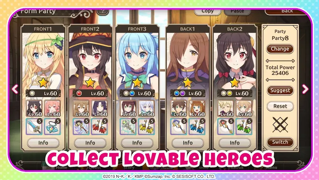 KonoSuba: Fantastic Days (Коносуба)  [МОД Меню] Screenshot 4