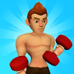 Взломанная Muscle Tycoon 3D: MMA Boxing (Масл Тайкун 3D)  [МОД Unlimited Money] - полная версия apk на Андроид