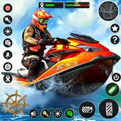 Взлом Jetski Boat Racing: Boat Games (Джетски Гонки на лодках)  [МОД Много монет] - полная версия apk на Андроид