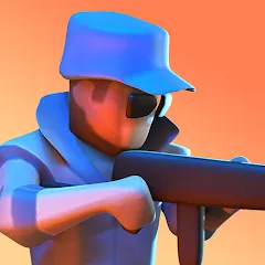 Скачать взломанную GUNS UP! Mobile War Strategy  [МОД Menu] - полная версия apk на Андроид