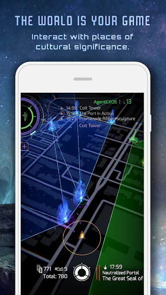 Ingress Prime (Ингресс Прайм)  [МОД Много денег] Screenshot 1