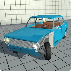 Взломанная Simple Car Crash Physics Sim (Симулятор физики простого автомобильного столкновения)  [МОД Unlimited Money] - последняя версия apk на Андроид