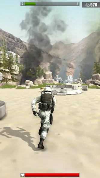 Infantry Attack: War 3D FPS (Инфантерийская атака)  [МОД Unlocked] Screenshot 1