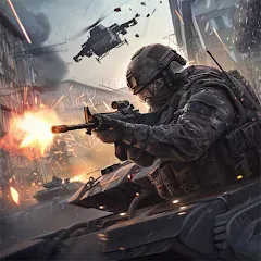 Скачать взлом Infantry Attack: War 3D FPS (Инфантерийская атака)  [МОД Unlocked] - стабильная версия apk на Андроид