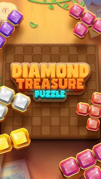 Diamond Treasure Puzzle (Даймонд Треже Пазл)  [МОД Unlocked] Screenshot 1