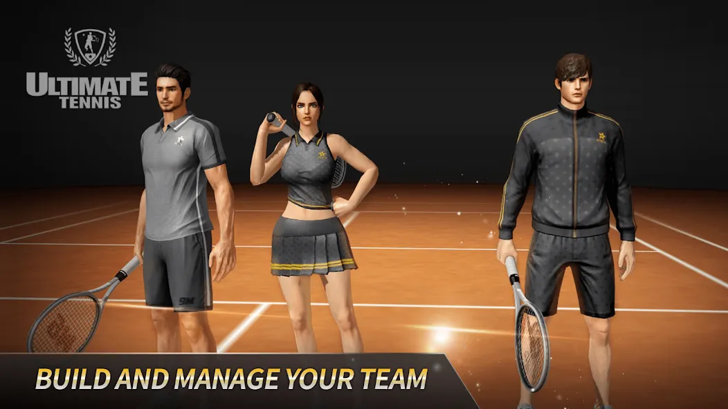 Ultimate Tennis: 3D online spo (Ультимейт Теннис)  [МОД Unlocked] Screenshot 2