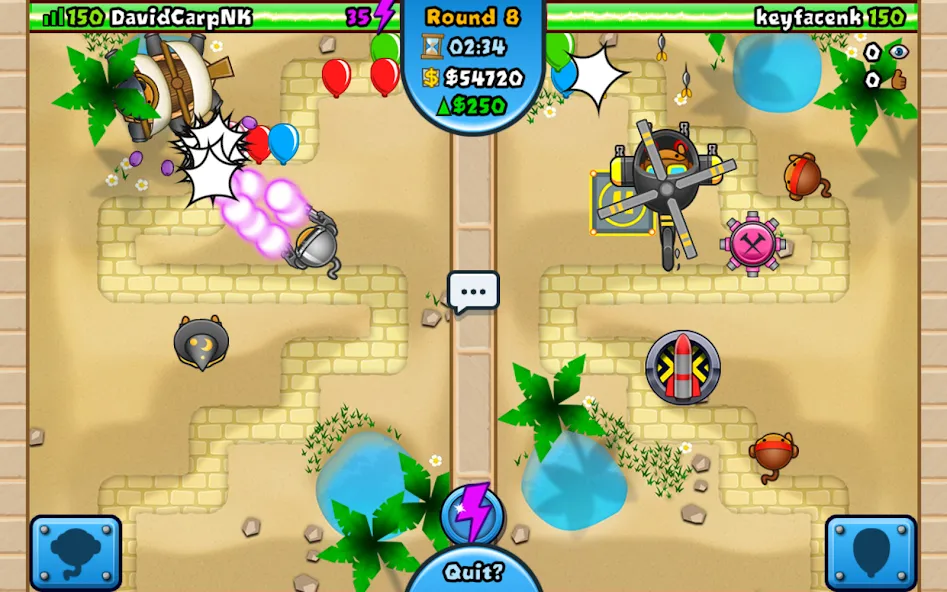 Bloons TD Battles (Блунс ТД Батлз)  [МОД Бесконечные деньги] Screenshot 5