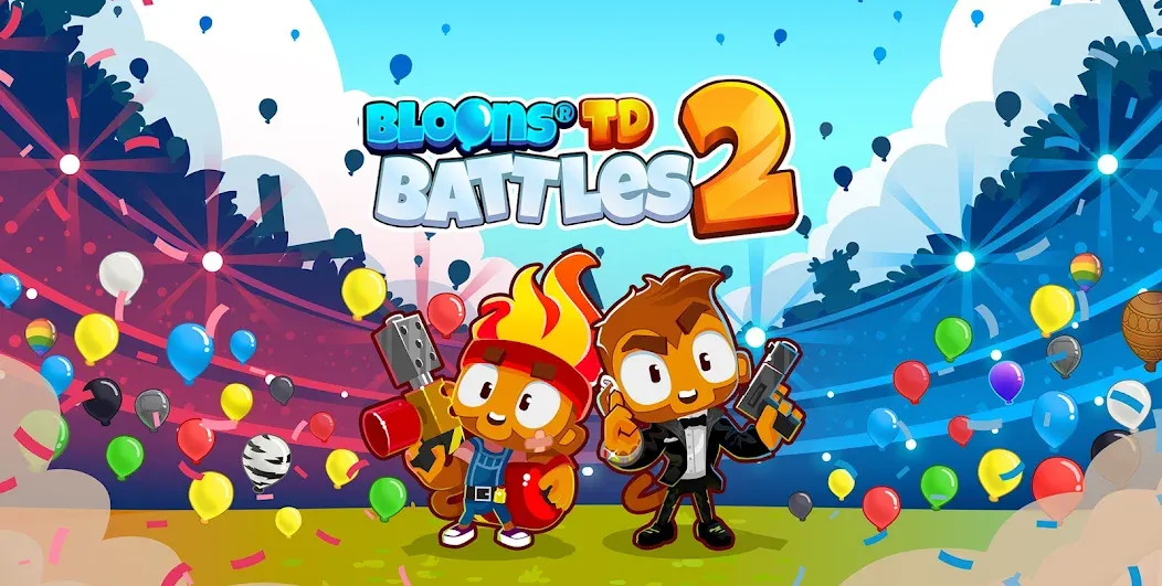 Bloons TD Battles 2 (Блунс ТД Батлс 2)  [МОД Unlimited Money] Screenshot 1