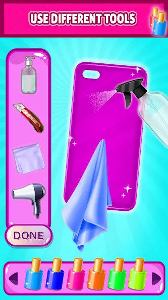 Mobile Phone Case DIY  [МОД Unlocked] Screenshot 5