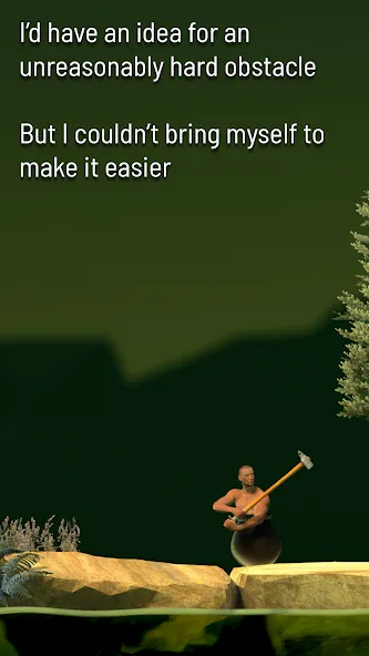 Getting Over It (Геттинговерит)  [МОД Бесконечные деньги] Screenshot 2