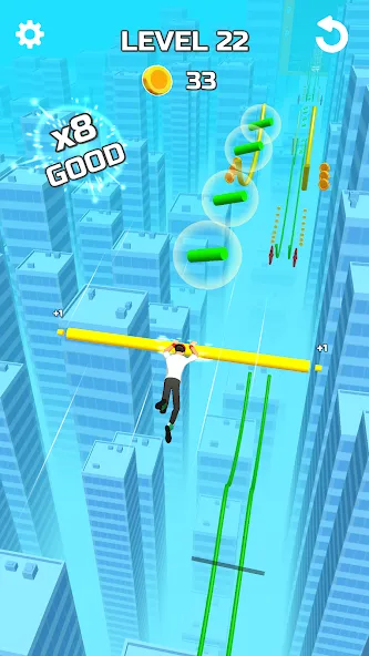 Stunt Rails (тант Рэйлз)  [МОД Меню] Screenshot 1