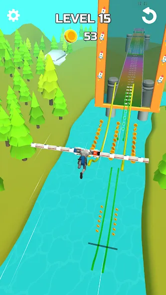 Stunt Rails (тант Рэйлз)  [МОД Меню] Screenshot 2