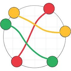 Скачать взломанную Same Color: Connect Two Dots (Сейм Колор Дот)  [МОД Menu] - полная версия apk на Андроид