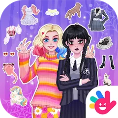 Взломанная YoYa: Dress Up Fashion Girl (ЙоЯ)  [МОД Бесконечные деньги] - стабильная версия apk на Андроид