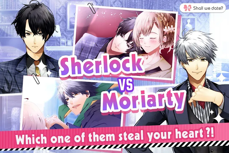 Guard me, Sherlock! - otome  [МОД Бесконечные монеты] Screenshot 3