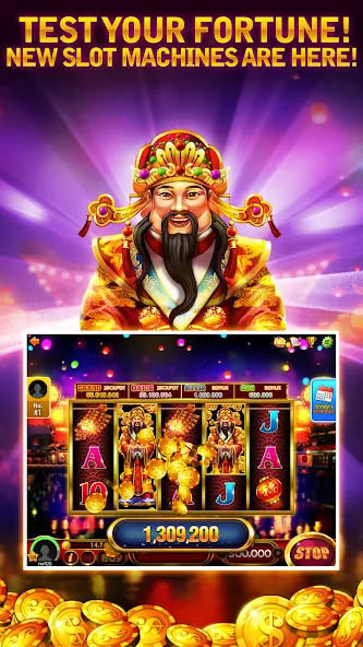 Cash Bay Casino - Slots game (Кэш Бэй Казино)  [МОД Все открыто] Screenshot 2