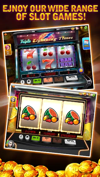 Cash Bay Casino - Slots game (Кэш Бэй Казино)  [МОД Все открыто] Screenshot 3