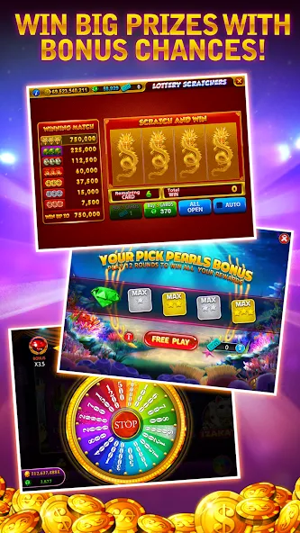 Cash Bay Casino - Slots game (Кэш Бэй Казино)  [МОД Все открыто] Screenshot 4