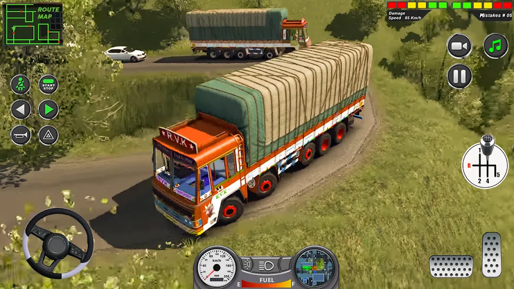 Indian Heavy Truck Delivery 3D  [МОД Unlocked] Screenshot 3