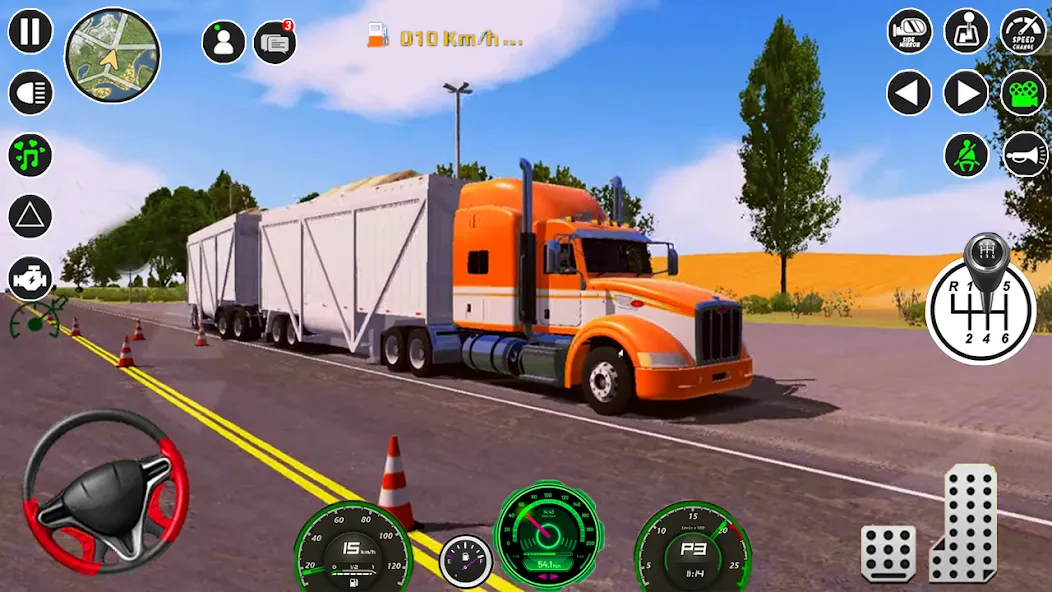 American Cargo City Driving 3D  [МОД Unlimited Money] Screenshot 2