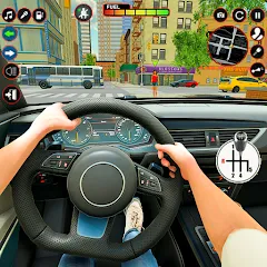 Взломанная Modern Taxi Car Glory Driving  [МОД Бесконечные деньги] - последняя версия apk на Андроид