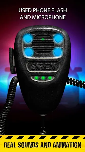 Siren sounds set: siren system  [МОД Много монет] Screenshot 2