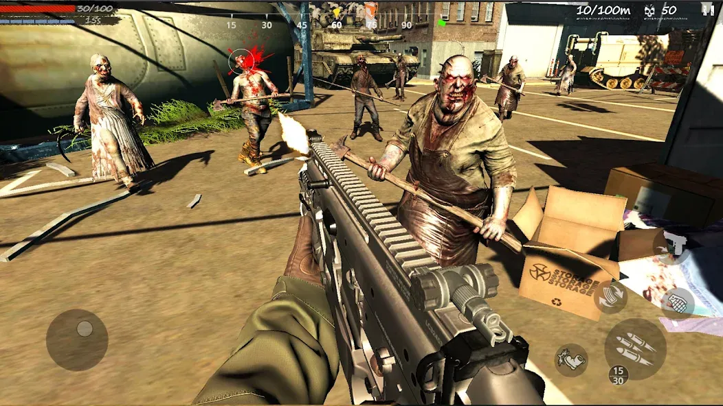 Zombie Game:Trigger Survivor (Зомби Гейм)  [МОД Бесконечные деньги] Screenshot 2