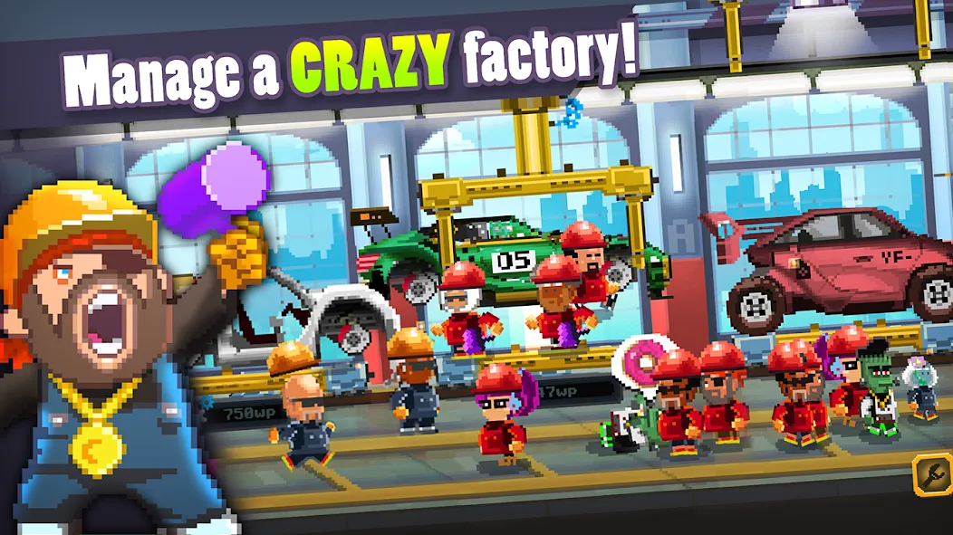 Motor World Car Factory (Мотор Ворлд Кар Фактори)  [МОД Menu] Screenshot 1