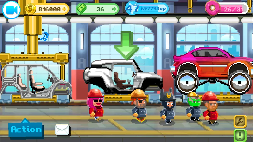 Motor World Car Factory (Мотор Ворлд Кар Фактори)  [МОД Menu] Screenshot 5
