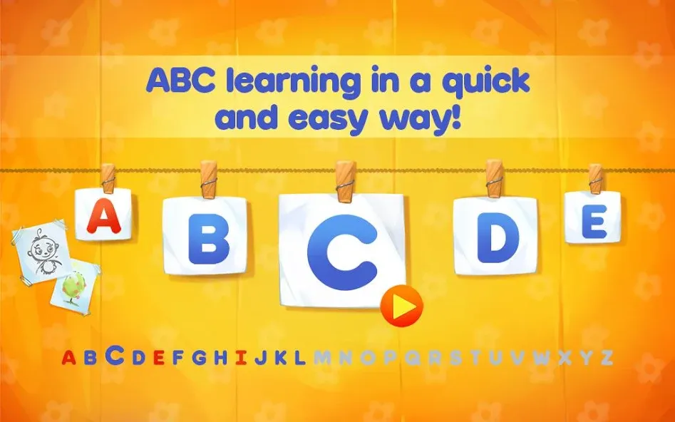 ABC Alphabet! ABCD games!  [МОД Бесконечные монеты] Screenshot 1