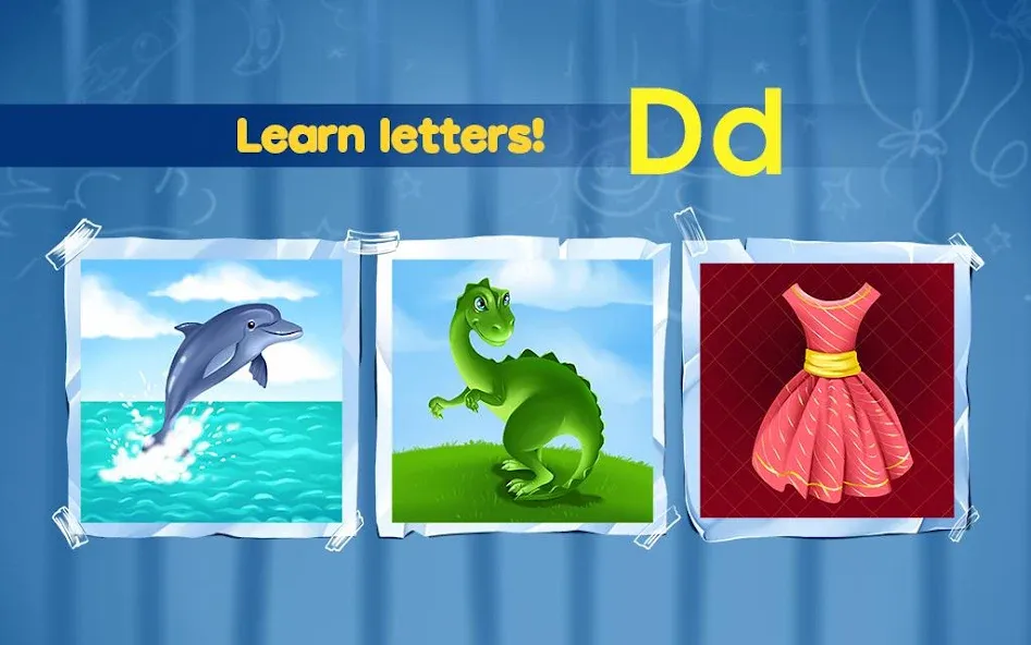 ABC Alphabet! ABCD games!  [МОД Бесконечные монеты] Screenshot 2