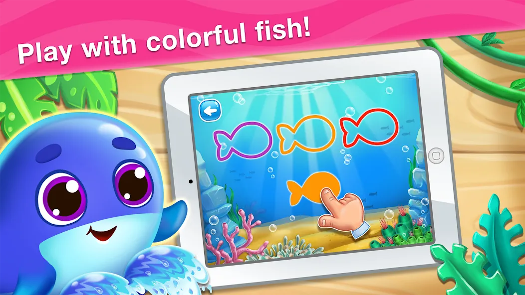 Colors learning games for kids  [МОД Много денег] Screenshot 2