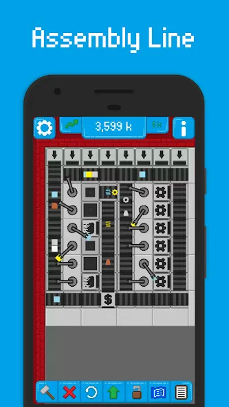 Assembly Line (Ассемблей Лайн)  [МОД Много денег] Screenshot 1
