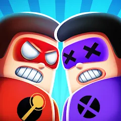 Скачать взлом The Superhero League (Зе Суперхиро Лигующ)  [МОД Mega Pack] - полная версия apk на Андроид