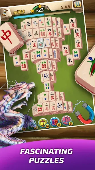 Mahjong Village  [МОД Mega Pack] Screenshot 1