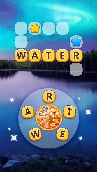 Word Pizza - Word Games  [МОД Много монет] Screenshot 4