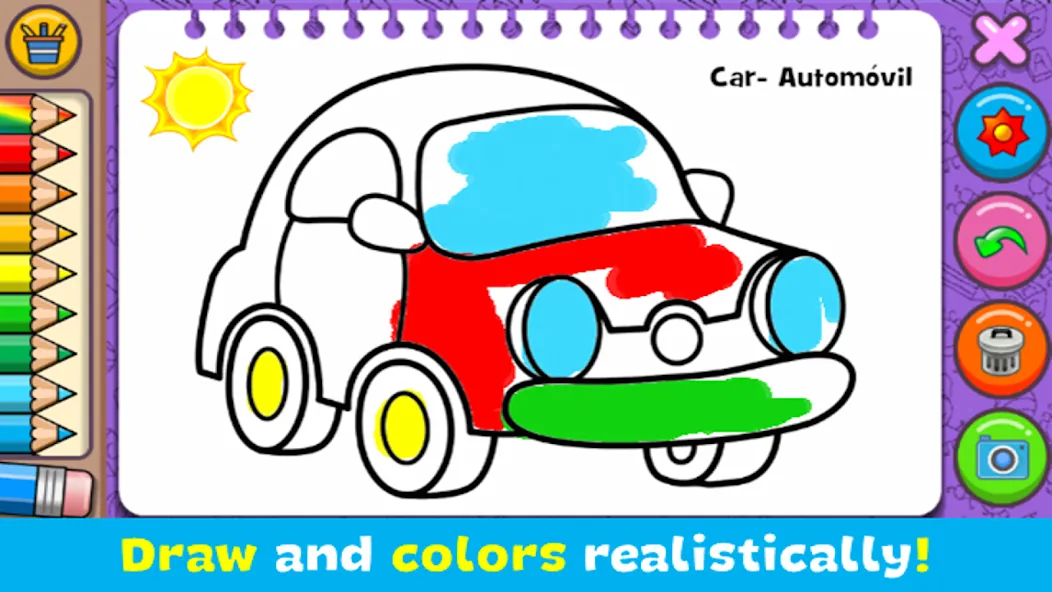 Coloring & Learn  [МОД Бесконечные деньги] Screenshot 1