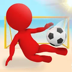 Взлом Crazy Kick! Fun Football game  [МОД Unlocked] - полная версия apk на Андроид