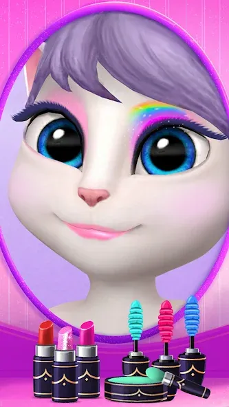 My Talking Angela  [МОД Mega Pack] Screenshot 2