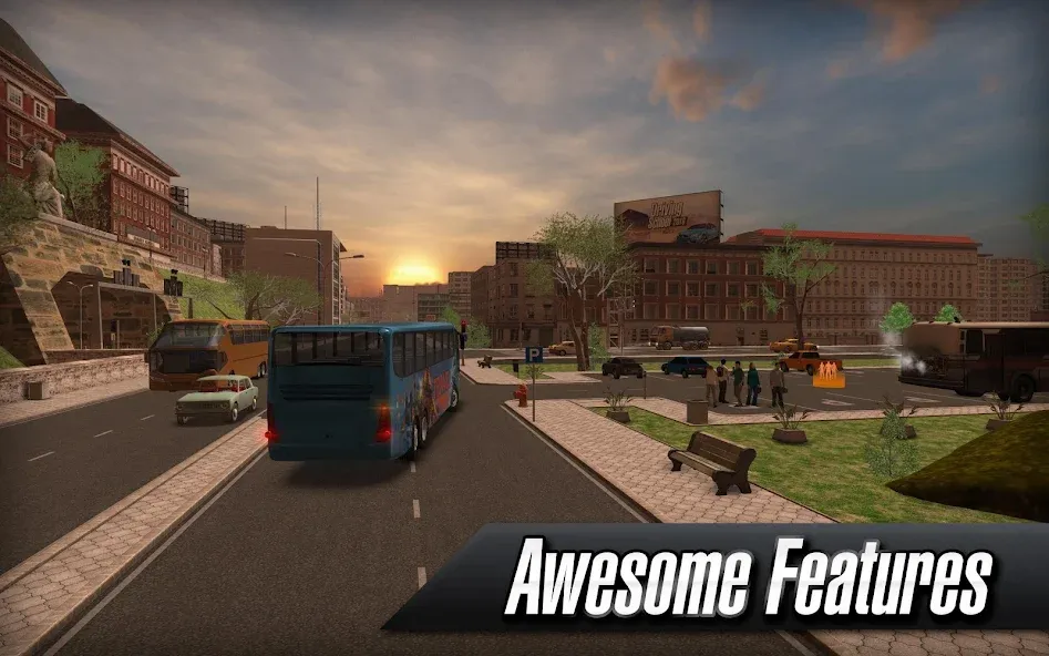 Coach Bus Simulator (Коуч Бас Симулятор)  [МОД Много монет] Screenshot 5