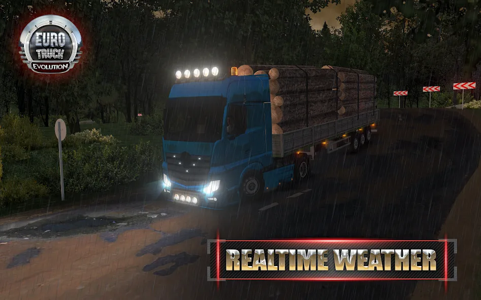 European Truck Simulator (Юро Трак Драйвер)  [МОД Меню] Screenshot 5