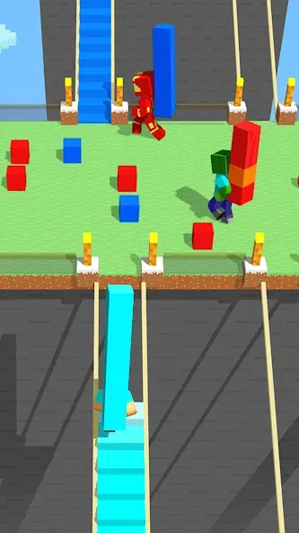 Craft Bridge Race (Крафт Бридж Рейс)  [МОД Меню] Screenshot 5