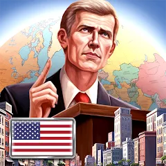 Скачать взломанную MA 1 – President Simulator  [МОД Меню] - стабильная версия apk на Андроид