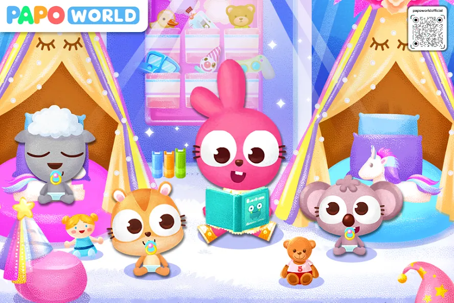 Papo Town Preschool  [МОД Много монет] Screenshot 1