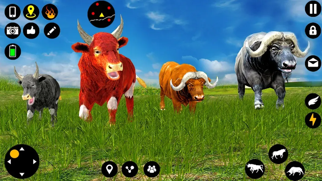 Angry Bull Attack Fight Games (Ангри Булл Атак Файт Геймс)  [МОД Unlocked] Screenshot 5