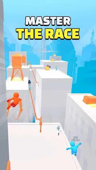 Parkour Race - FreeRun Game (Паркур Рейс)  [МОД Много монет] Screenshot 3