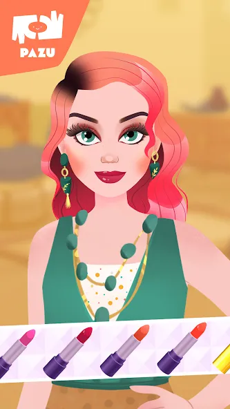 Makeup Girls: Dress up games  [МОД Много монет] Screenshot 4