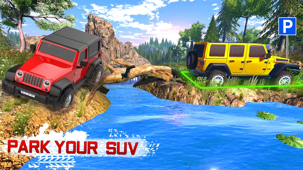 Offroad 4x4 Jeep Driving Game  [МОД Menu] Screenshot 4